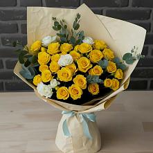 Букет цветов из:  Розы в Аллерое