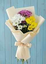 Букет цветов из:  Хризантемы в Аллерое