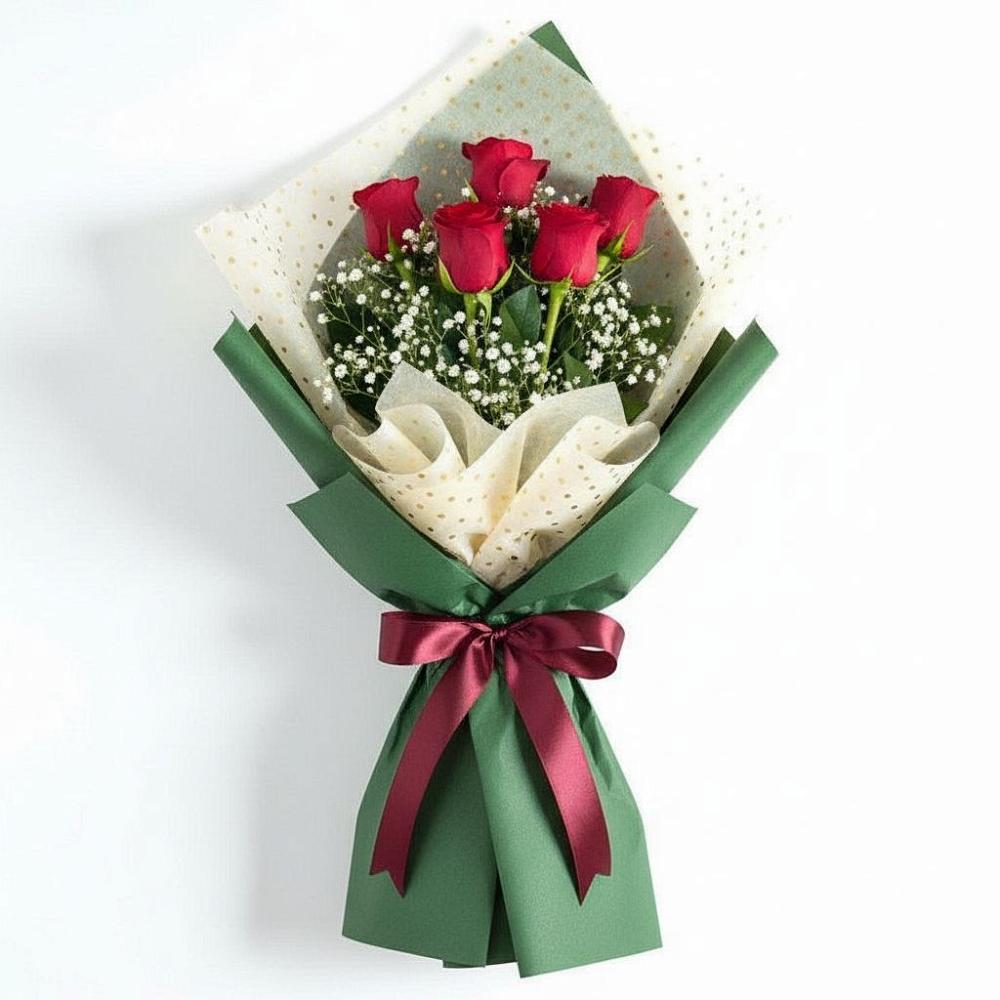 Букет цветов из: Розы в Аллерое