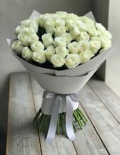 Букет 35 Белых роз в Аллерое