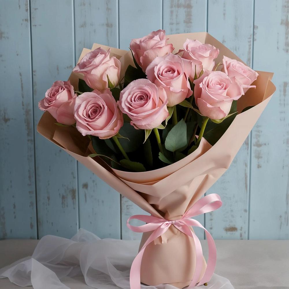 Букет цветов из: Розы в Аллерое