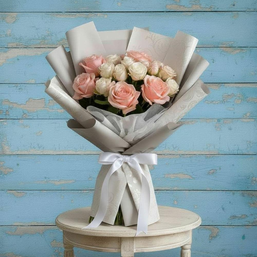 Букет цветов из: Розы в Аллерое