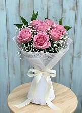 Букет цветов из:  Розы #REPLACE_PRED# Аллерое