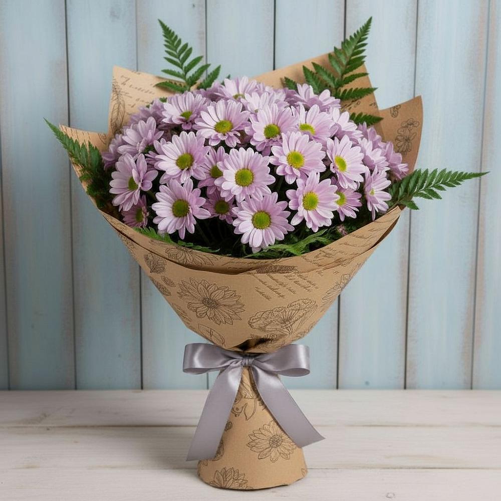 Букет цветов из: Хризантемы в Аллерое