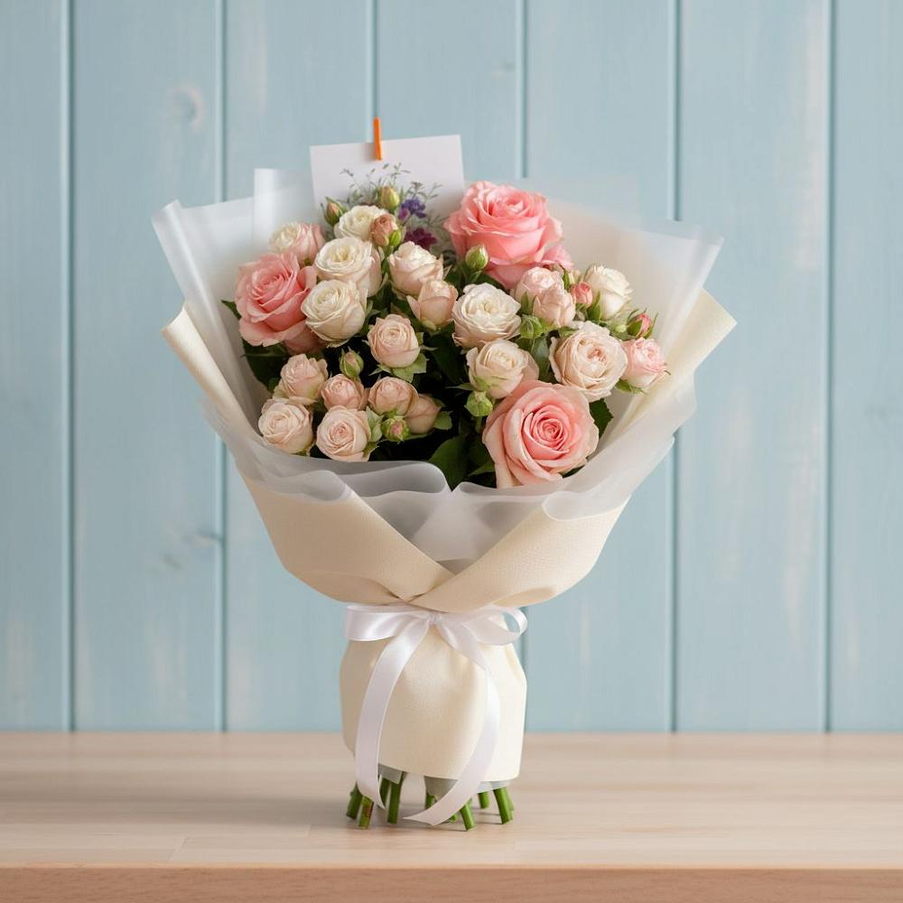 Букет цветов из: Розы в Аллерое