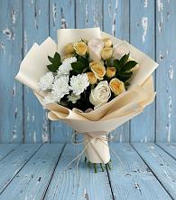 Букет цветов из:  Розы и Хризантемы в Аллерое
