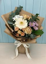 Букет цветов из:  Герберы и Хризантемы в Аллерое