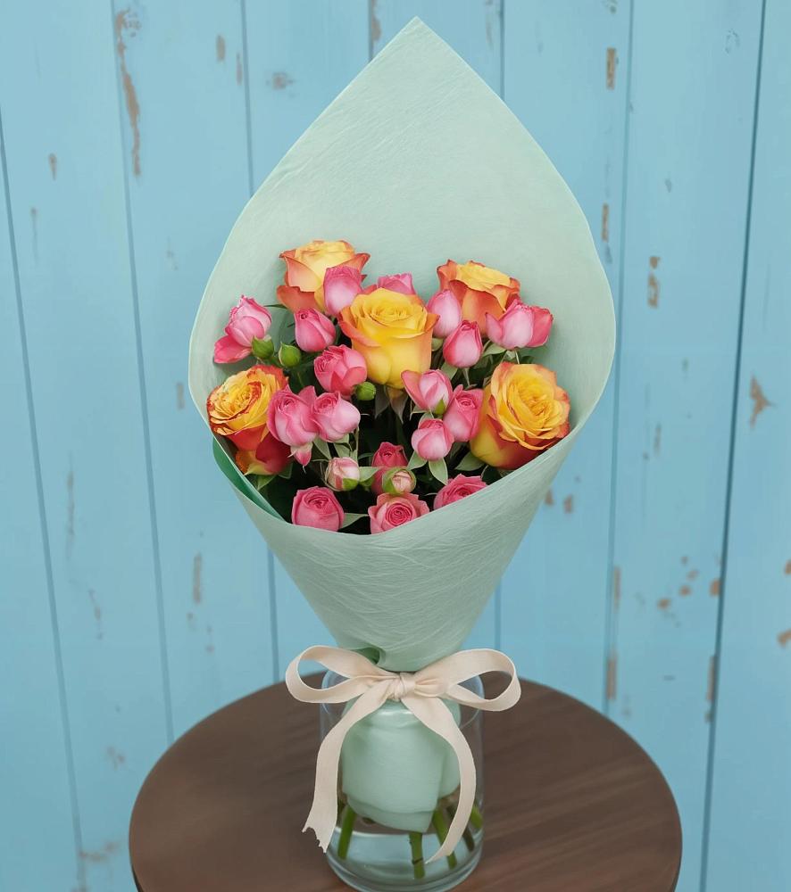 Букет цветов из: Розы в Аллерое