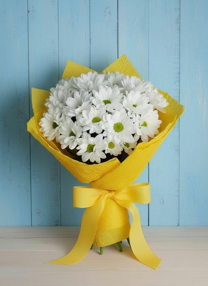 Букет цветов из: Хризантемы в Аллерое