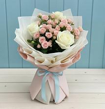 Букет цветов из:  Розы в Аллерое
