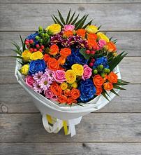 Букет цветов из:  Розы и Хризантемы в Аллерое