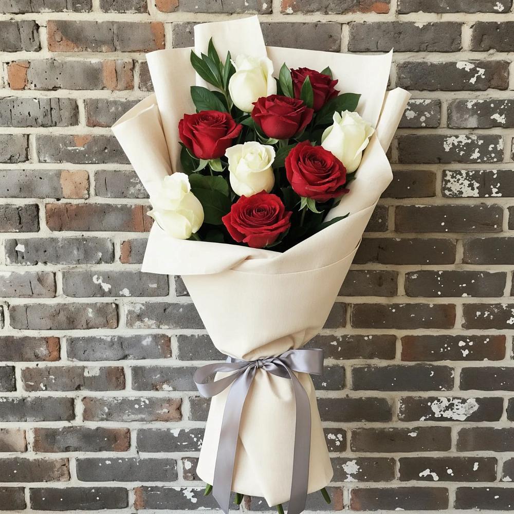 Букет цветов из: Розы в Аллерое