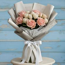 Букет цветов из:  Розы в Аллерое