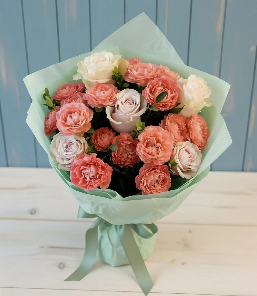 Букет цветов из: Розы в Аллерое