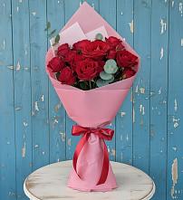 Букет цветов из:  Розы в Аллерое