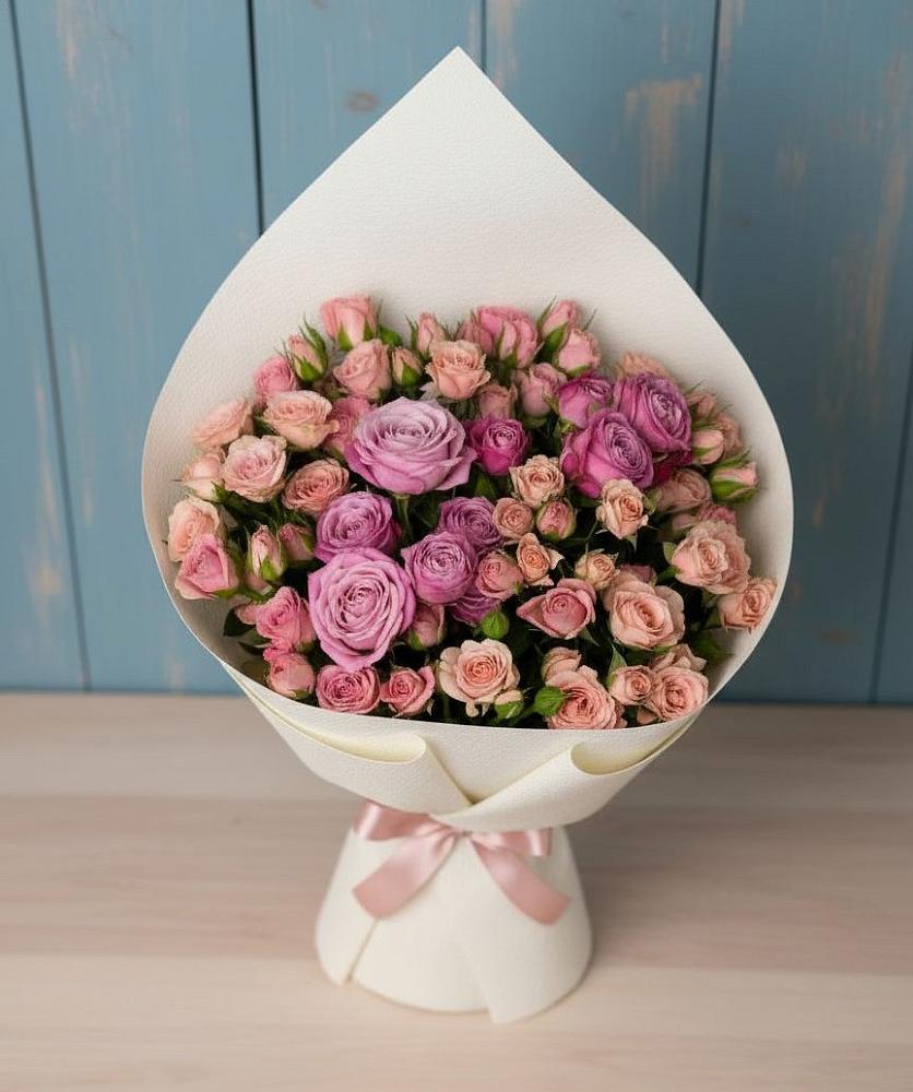 Букет цветов из: Розы в Аллерое