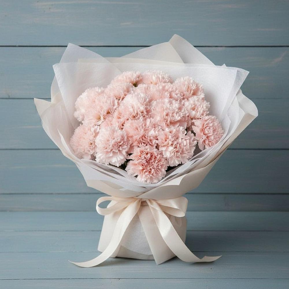 Букет цветов из: Гвоздики в Аллерое