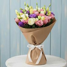 Букет цветов из:  Лизиантусы в Аллерое